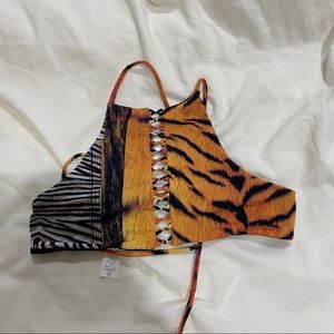 NWT san lorenzo bikini top